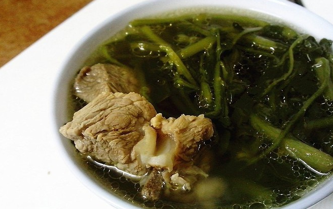 脊骨西洋菜汤 冬季煲汤来补补钙吧!