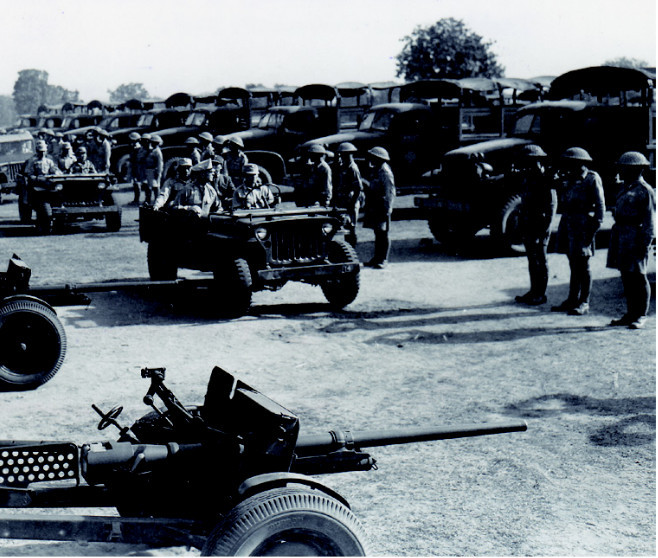 在印度兰姆伽的中国兵,勤加训练锋芒露