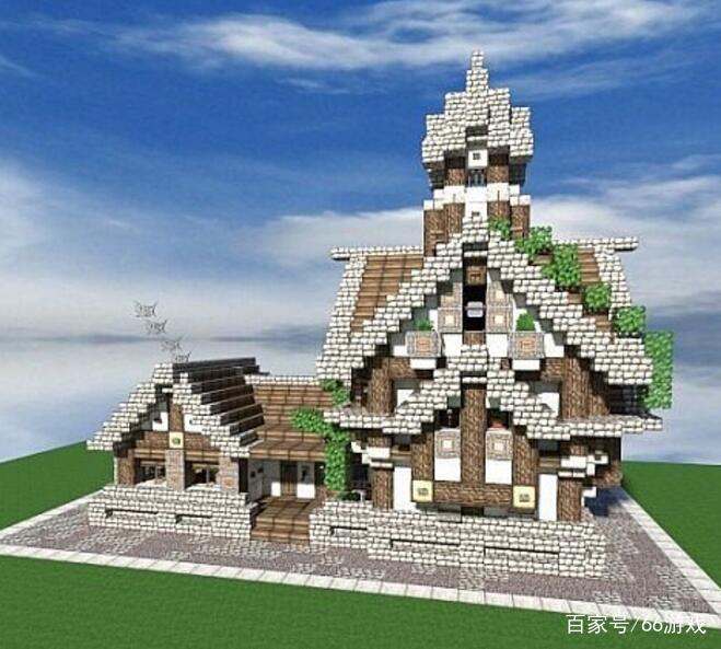 我的世界建筑图片欣赏太高大上了有你建筑过的房子吗