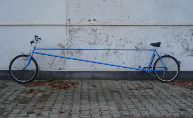 民间牛人改装的奇葩自行车, 看起来很高端的样子