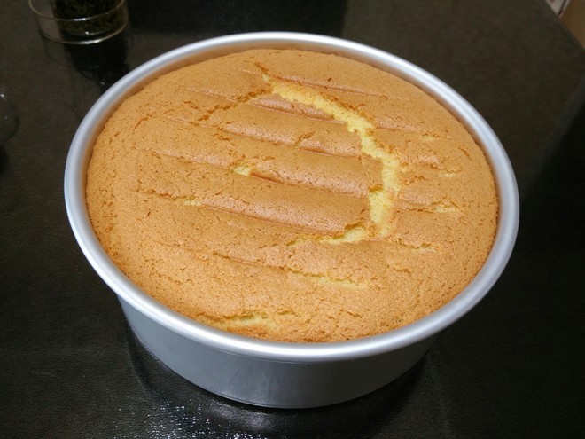 八寸戚风蛋糕君之版