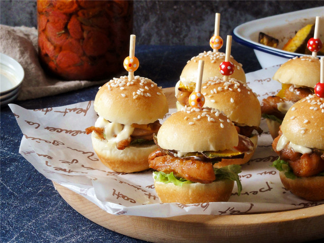 mini小汉堡---高颜值,超好味