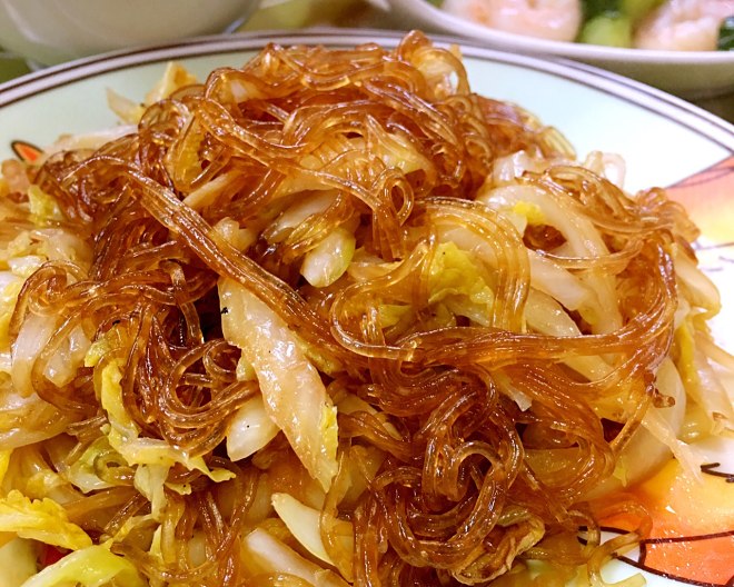 大白菜炒粉丝