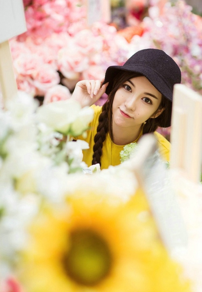 清纯可爱卖萌嘟嘟嘴女生清新搞怪俏皮生活唯美写真