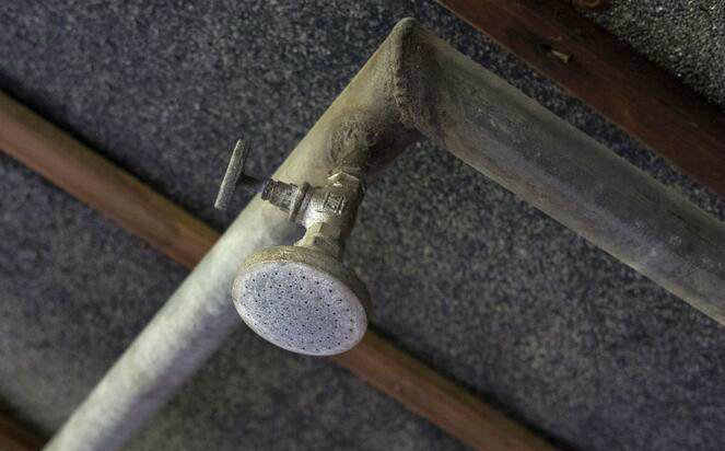 奥斯维辛集中营的毒气室