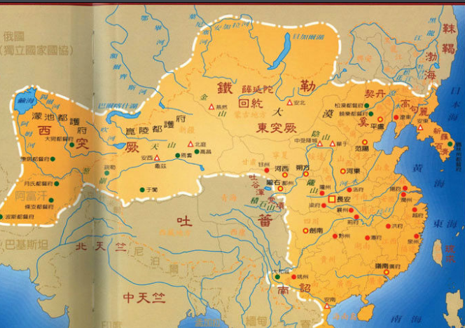 贞观元年高清地图图片