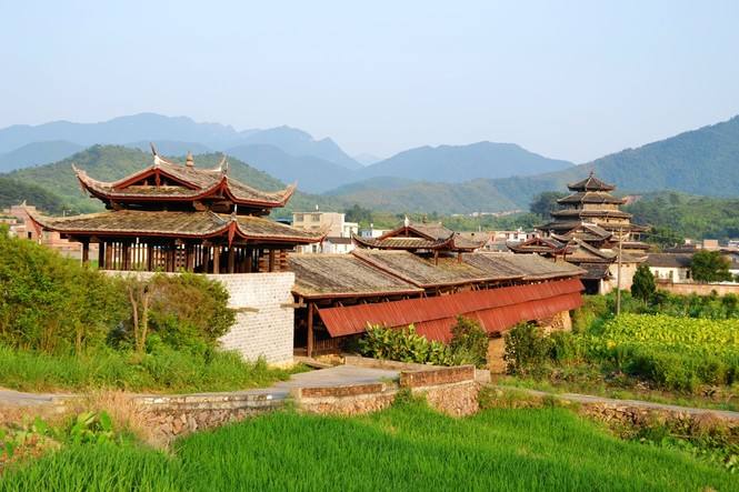 芷溪村,形成与明清时期,是龙岩地区的一个客家人的古村落,也是中国