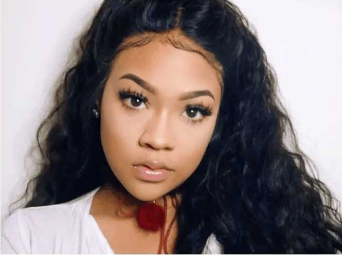 艾弗森女儿近照曝光!23岁青春性感,眼睛与答案一样清澈