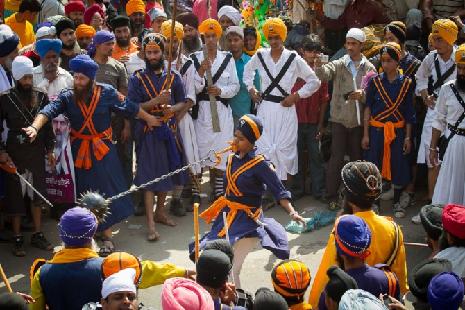 印度旁遮普:霍拉莫哈拉节纪实