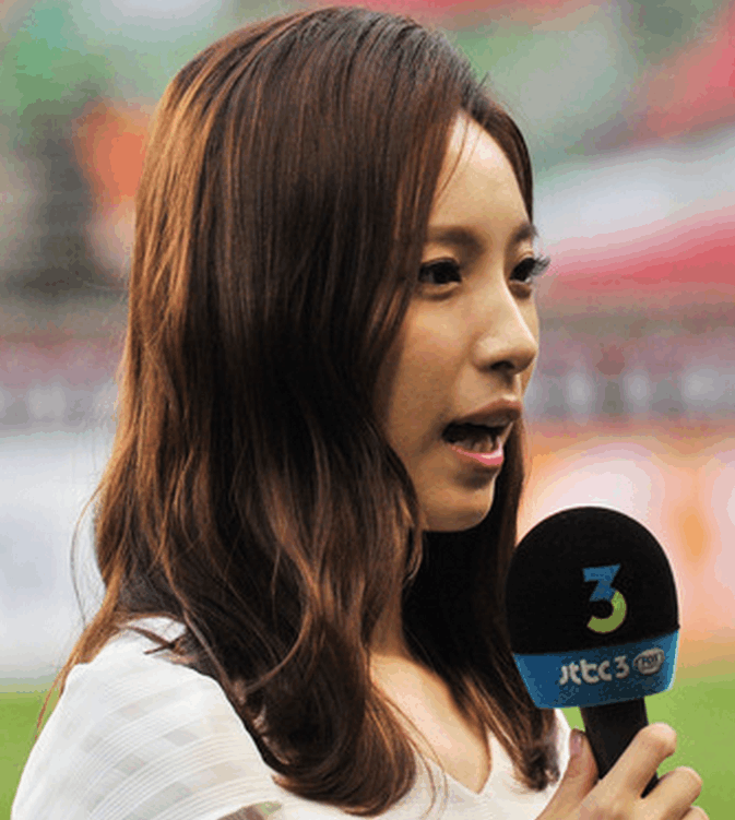 颜值和实力都好, 韩国最火足球女主播梦想解说