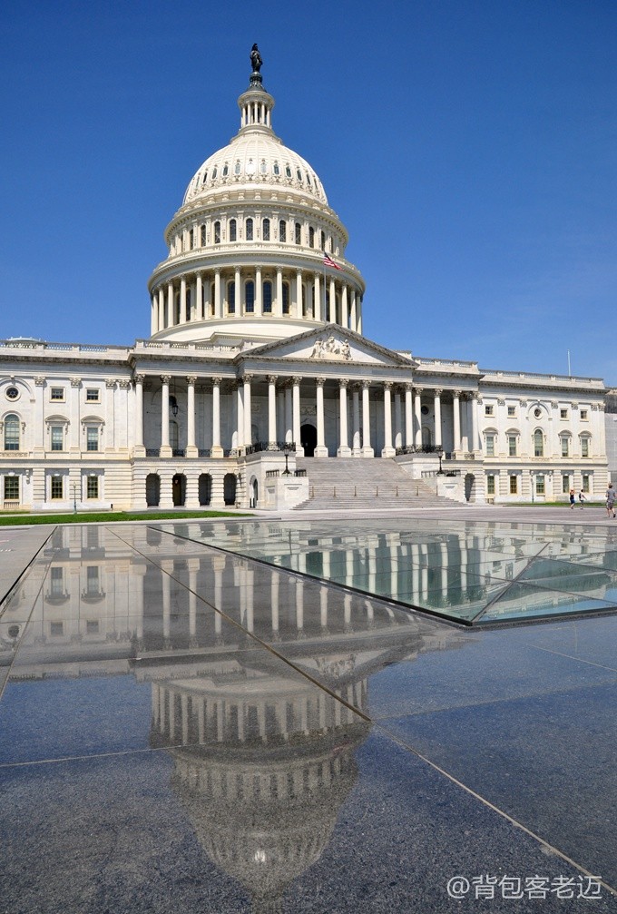 华盛顿地标建筑美国国会大厦原创摄影