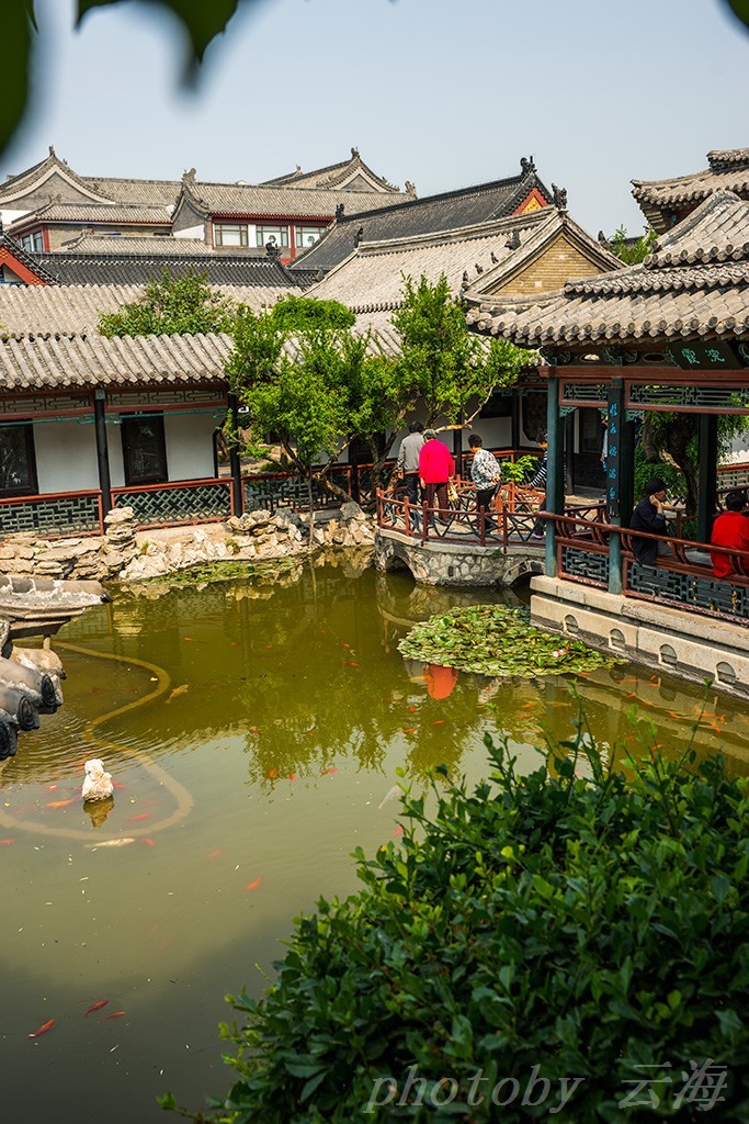 潍坊十笏园一处静雅之古典园林