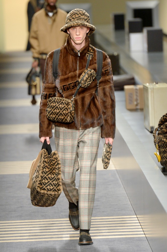 芬迪fendi2018秋冬男装秀