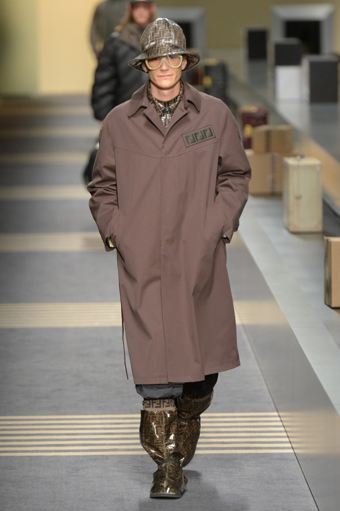 芬迪fendi2018秋冬男装秀