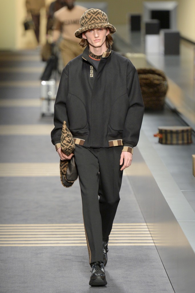 芬迪fendi 2018秋冬男装秀