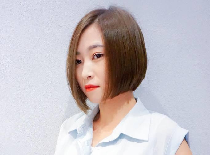 2018流行不对称短发