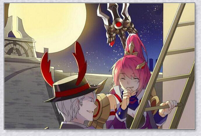 王者荣耀子龙跟貂蝉私下约会没想被吕布的武器跟帽子吓坏了