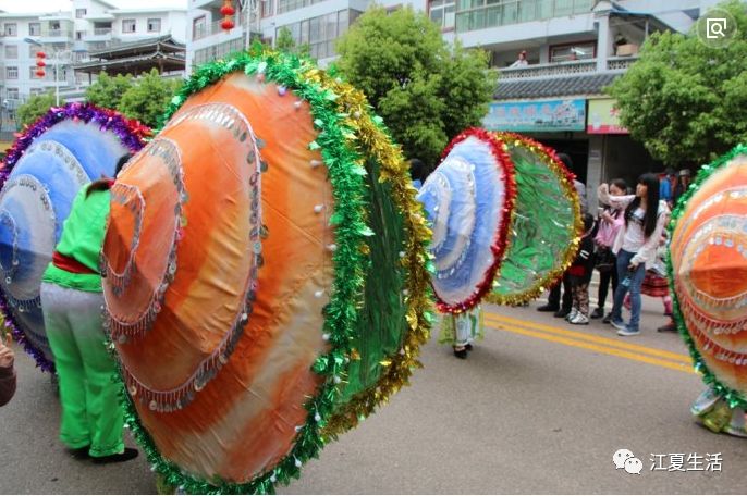 龙灯蚌壳精采莲船