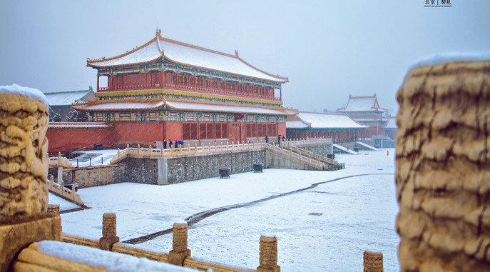 历经了明,清两个朝代二十四位皇帝,权利象征最高之地—故宫