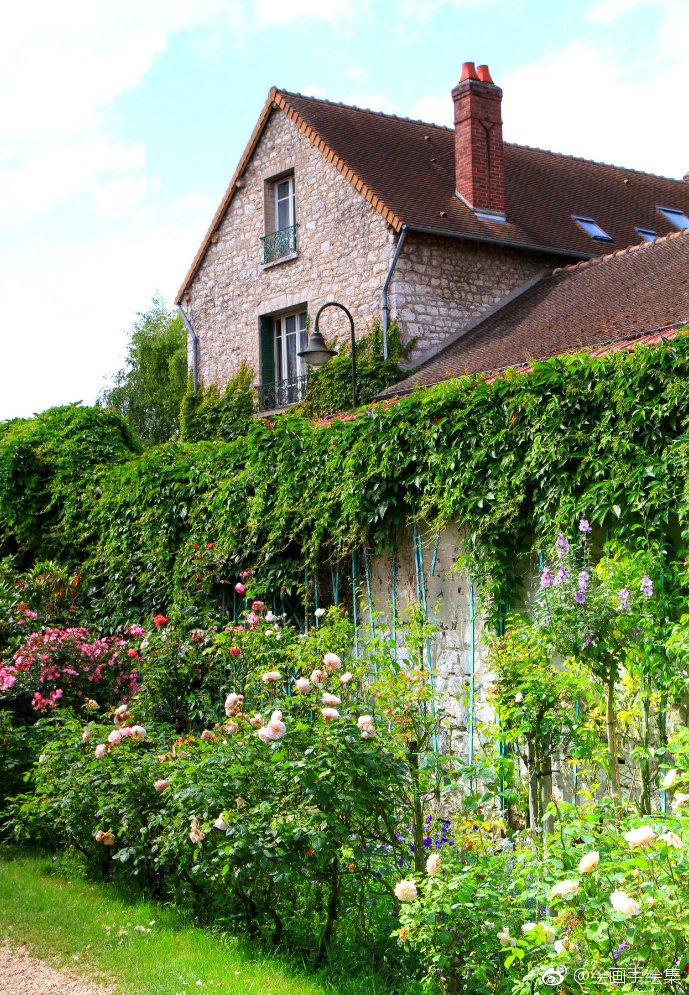 莫奈故居,一座被花包围的房子🏠_新浪新闻