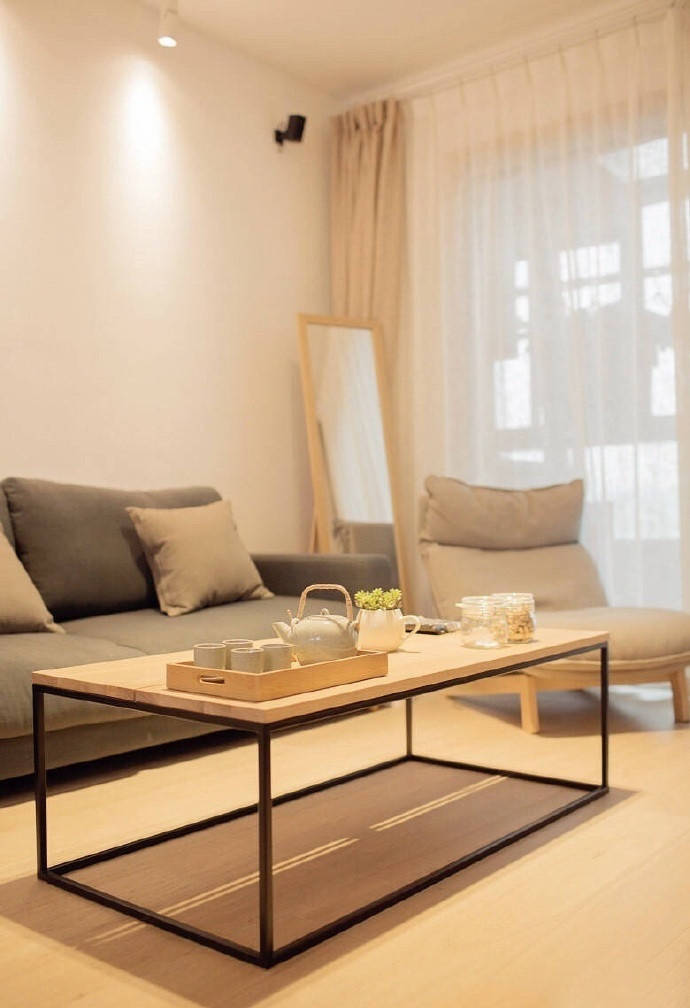 家居创意#123㎡日式原木风两居室,自然宁静的温馨港湾