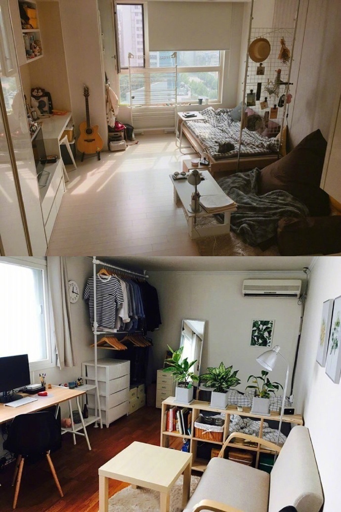 小单间布置系列把你的小单间装扮得美好而充实