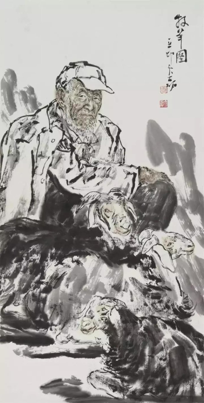 舞文弄默 | 重塑记忆,执着于乡土与乡思的人物画家 — 王大磊