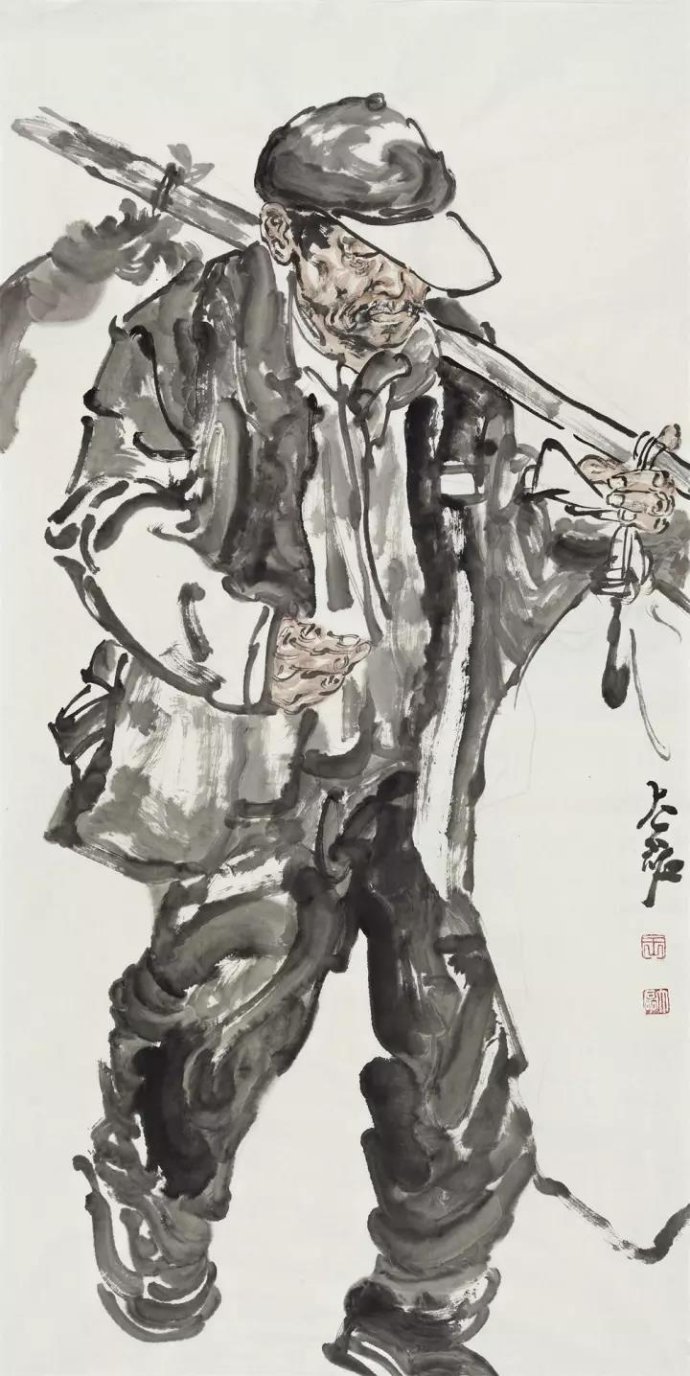 舞文弄默 | 重塑记忆,执着于乡土与乡思的人物画家 — 王大磊