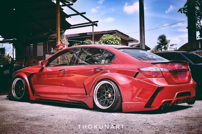 将手工宽体玩到极致的泰仔!一台"爆改"雅阁