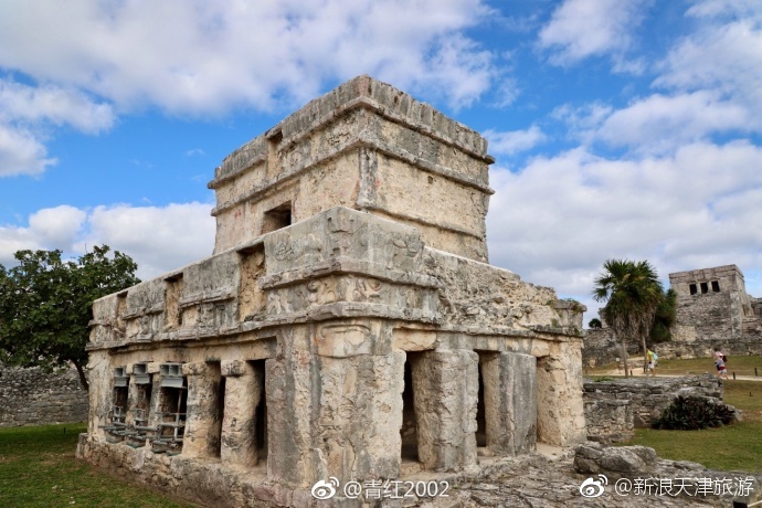 墨西哥坎昆图伦古城遗址