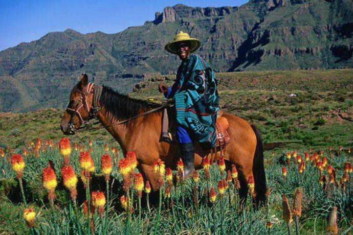 世界最大国中国,人们最喜欢戴草帽和披毯|莱索托|马塞卢|披毯_新浪