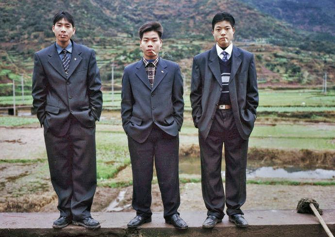 90年代老照片,图1勾起青春的回忆,图3让人怀念