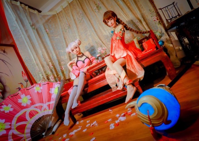 王者荣耀可能是你见过最美的大乔和小乔cosplay快收藏吧
