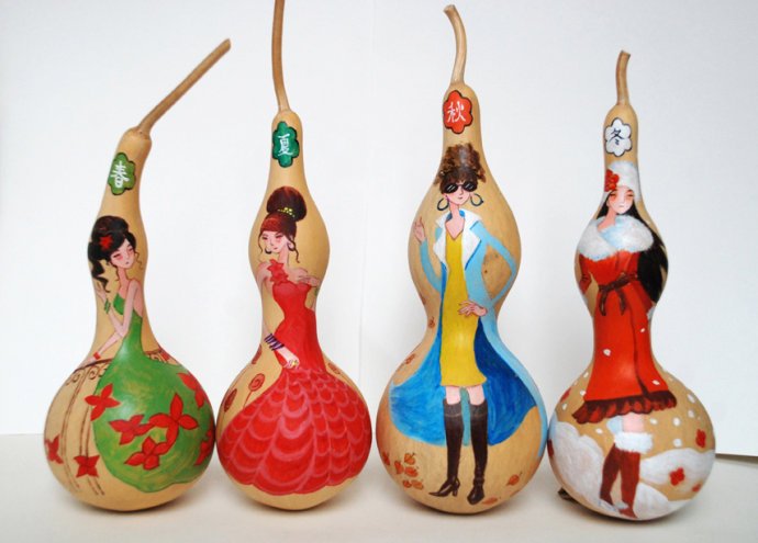 路上捡了一个小葫芦,被老师傅画几笔,有人出价100要买!