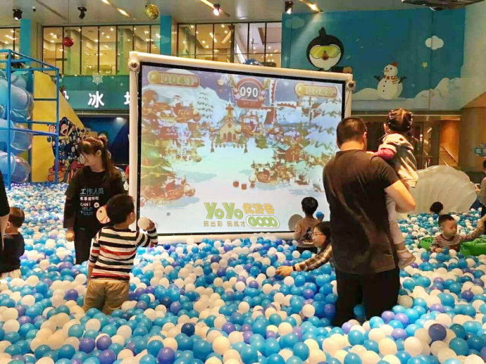 200平米的儿童游乐场大概投资多少钱?