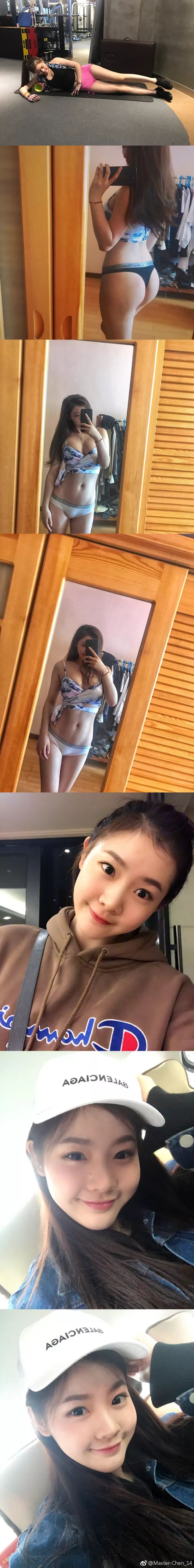 健身美图 女生还是健身的最性感