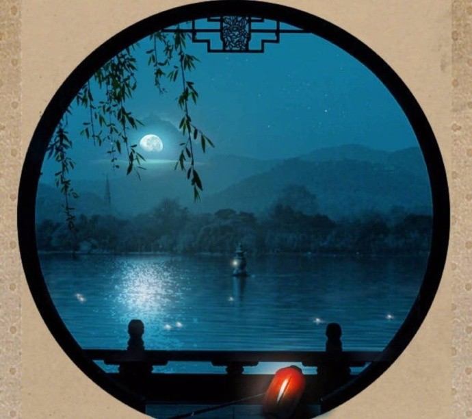 最爱僧房闲坐处一窗明月半帘风