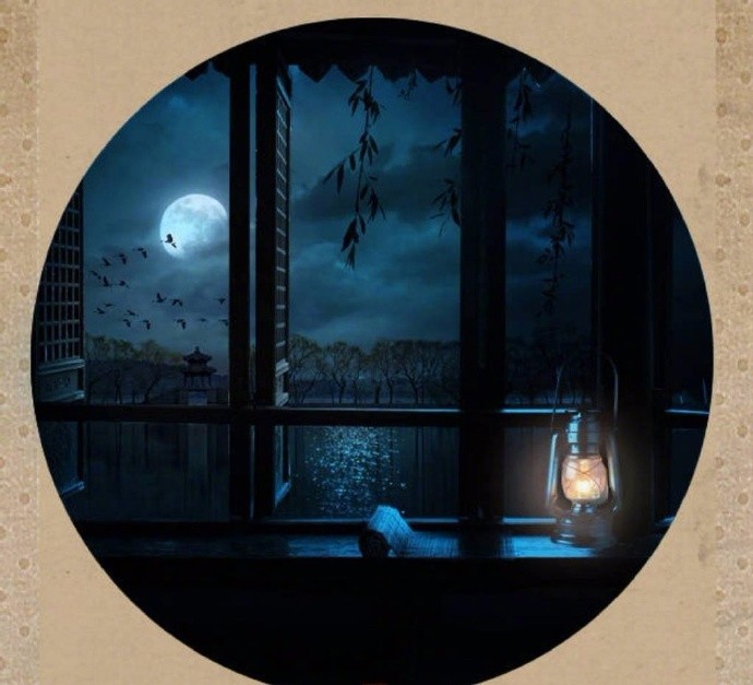 最爱僧房闲坐处一窗明月半帘风