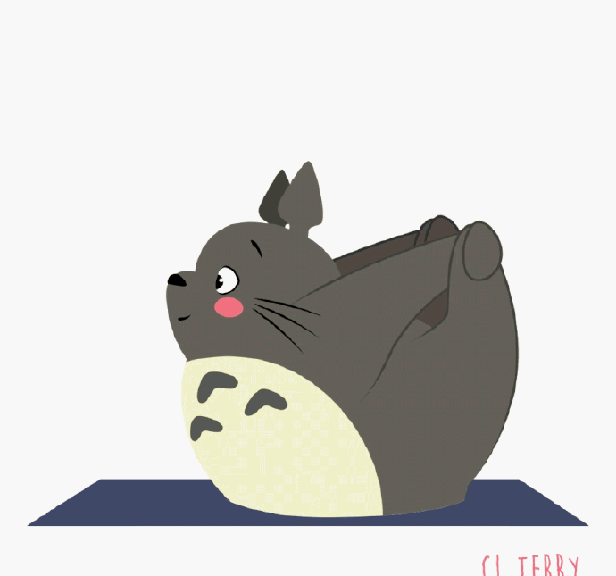 大龙猫 欢乐多,呆萌的表情,喜不喜欢