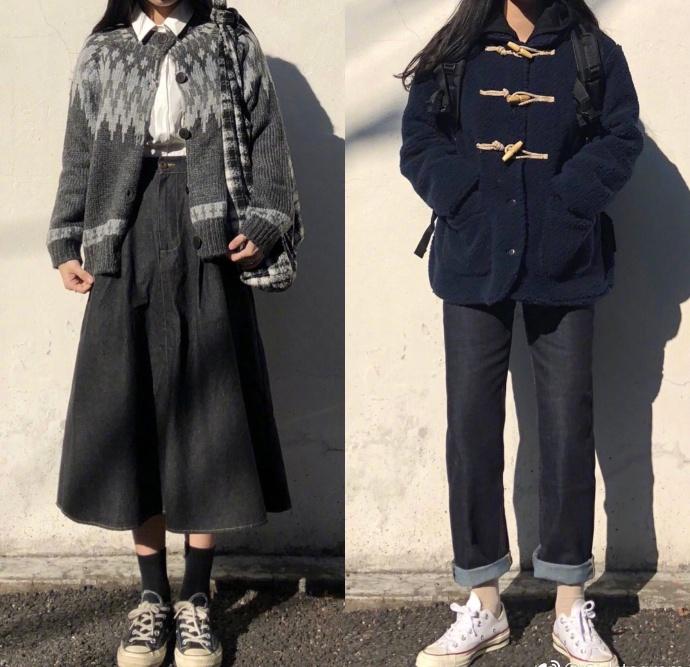 女生18套轻复古学院风穿搭参考, 学生党看过来啦!