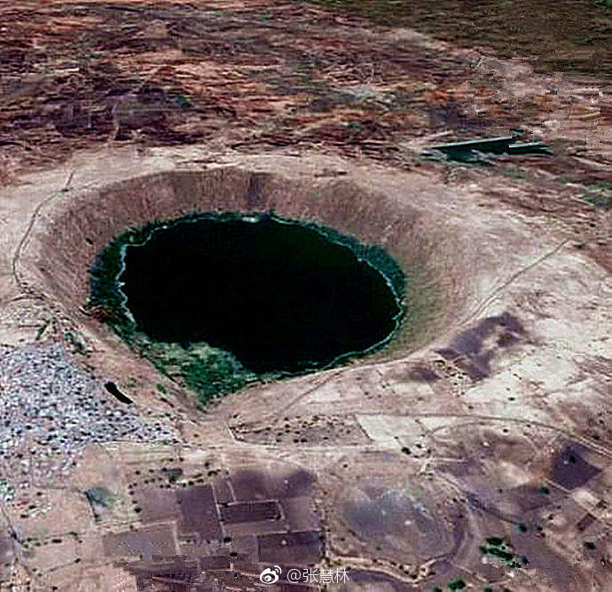 地球陨石坑|澳大利亚|陨石坑|加纳博苏姆_新浪新闻