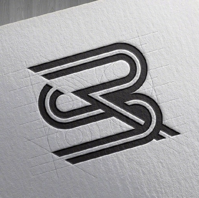 设计感极强的几何切割图