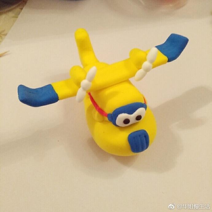 diy粘土教程超级飞侠粘土小飞机制作方法