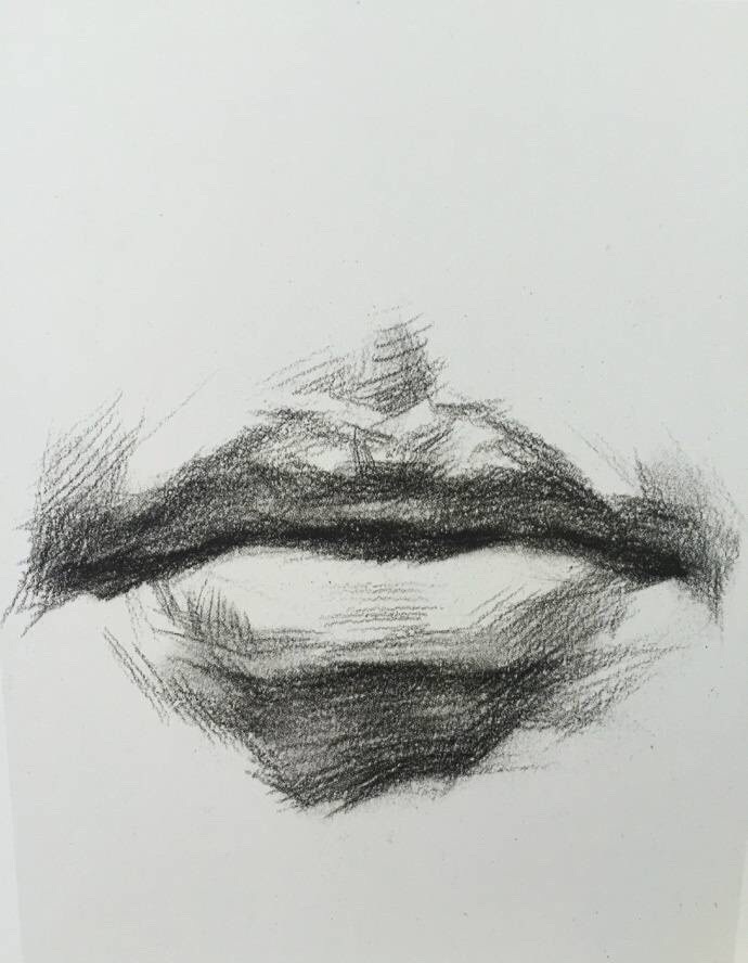 素描眼睛,鼻子,嘴巴你会画么