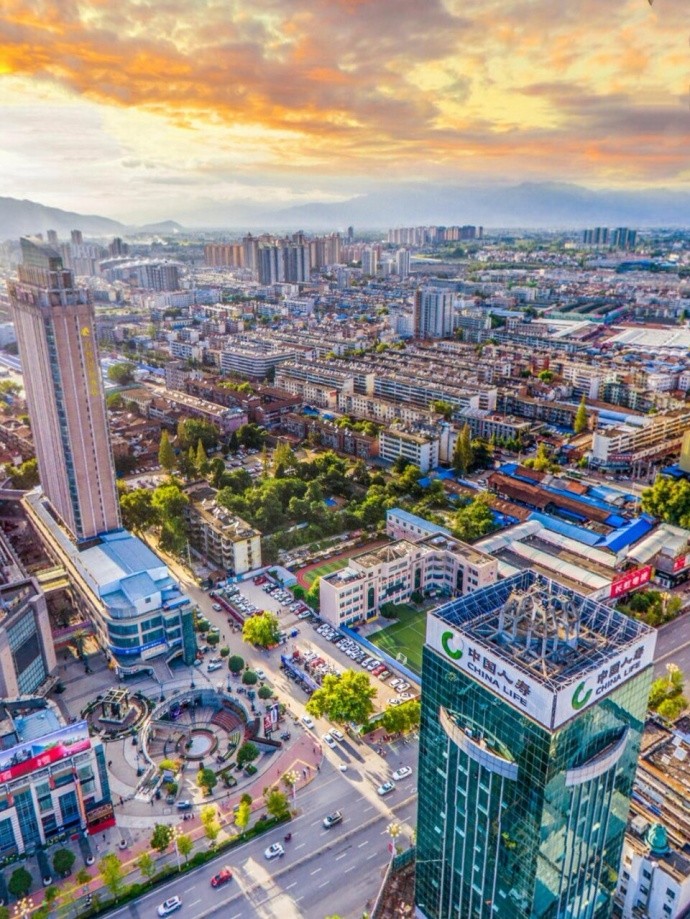 换个角度看汉中,航拍如此美丽!_新浪看点