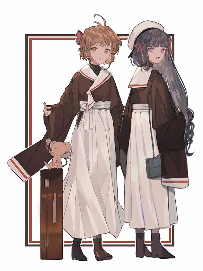 【魔卡少女樱】一位韩国画师绘制的人物图,画风简直棒哭!