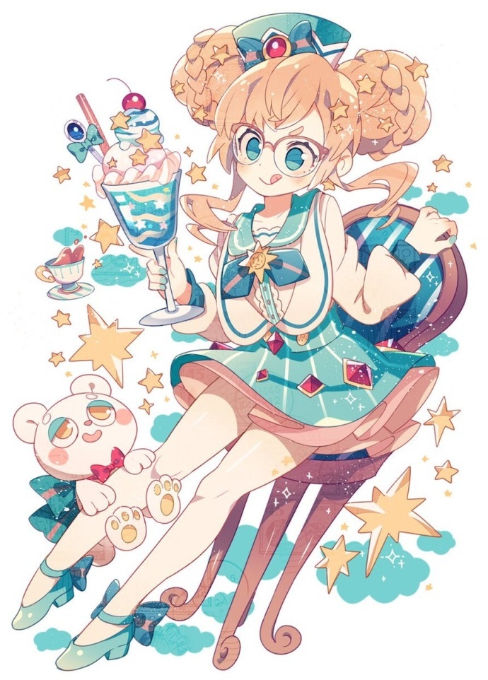 一组小姐姐 日本插画师 上仓エク