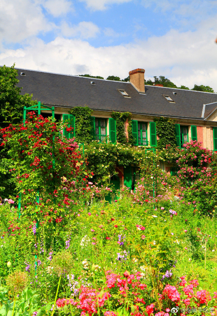 莫奈故居,一座被花包围的房子🏠_新浪新闻