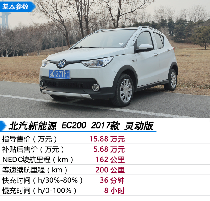 载人载物不是事儿 试驾北汽新能源 ec200