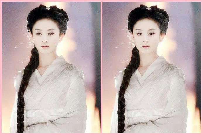 赵丽颖和杨颖一起挑战"小龙女"装扮,没想到竟反超赵丽颖太惊艳